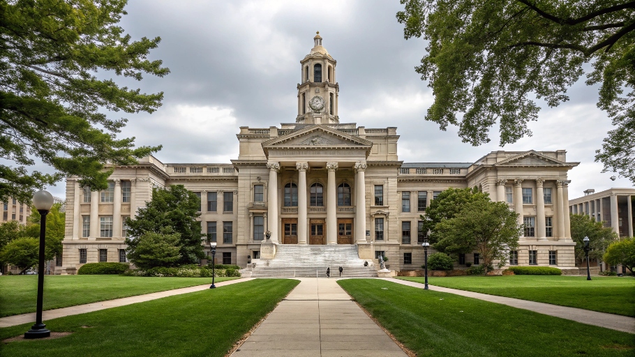 Administration building at Beacon State Youth University