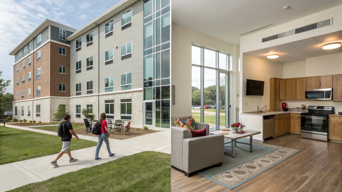 Student apartments at Beacon State Youth University
