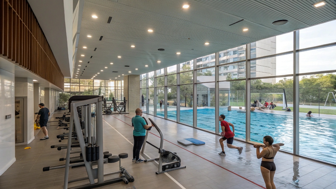 Recreation center at Beacon State Youth University