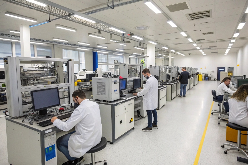 Research laboratory at Beacon State Youth University