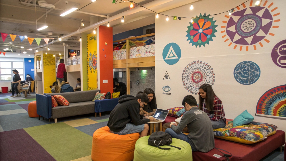 Themed housing community at Beacon State Youth University