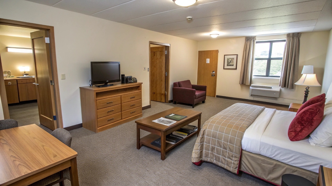 Upperclassman residence hall at Beacon State Youth University